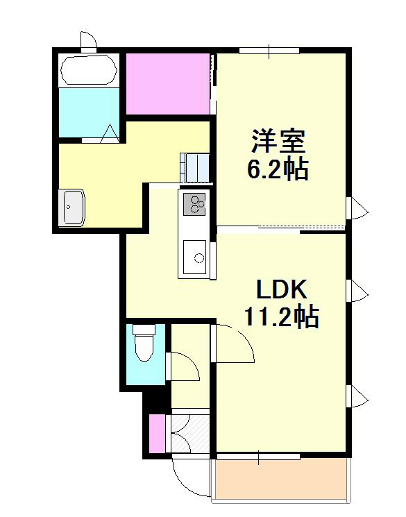 シャーメゾンソレイユ 設備充実なお部屋です。