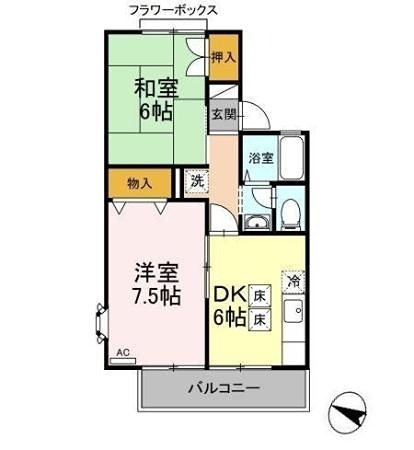 ストークコートＮ 新婚さん、ファミリーさんにオススメの間取りです。
