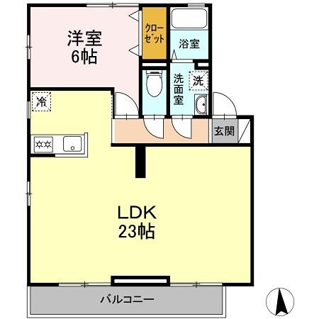 アルカディア 1ＬＤＫです