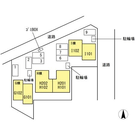 アルカディア 配置図です。