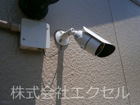 コスモスB 防犯カメラ完備です。