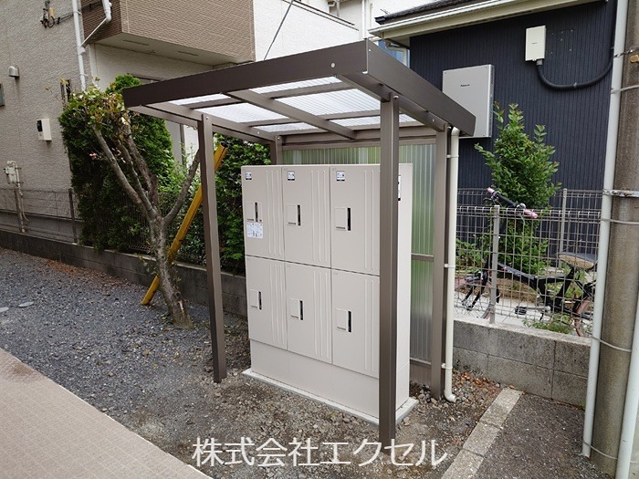 中野ハイム 宅配ボックスです