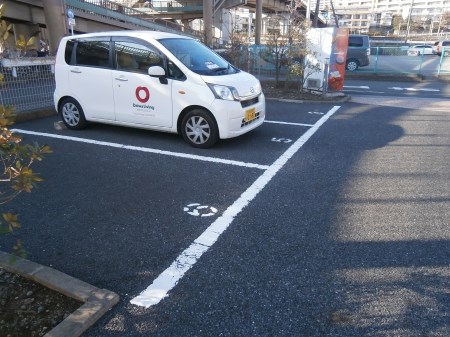ガーデンヴィラ豊田 敷地内駐車場です。