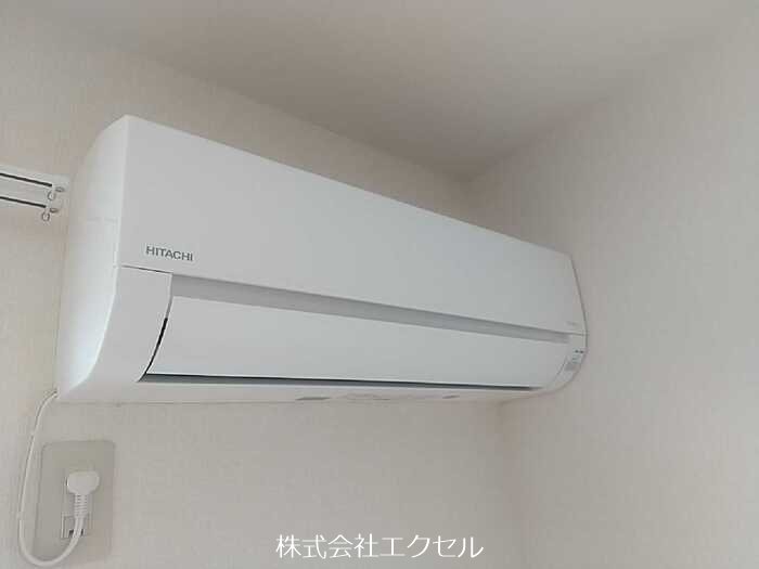ヴィルオランジュU エアコン完備です。