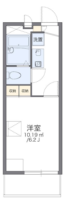 レオパレスレオパオラ 単身さんにオススメの間取りです。