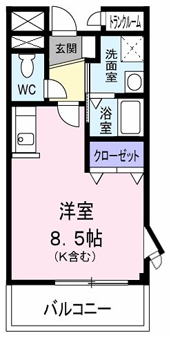 コンフォート 単身さんにオススメの間取りです。