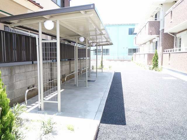 モーダパラッツォ 駐輪場完備しています。