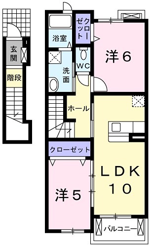 スカイマーク 新婚さん、ファミリーにオススメの２ＬＤＫです。