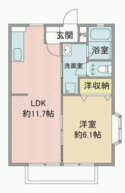 MTサンライズ2  住み分けにも便利な間取りです。