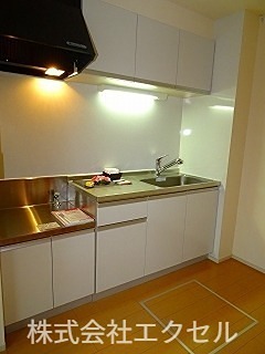 桜コート お好きなガスコンロを設置可能です。