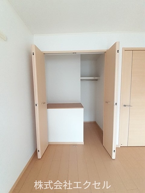 アプリコット 収納スペース豊富です。