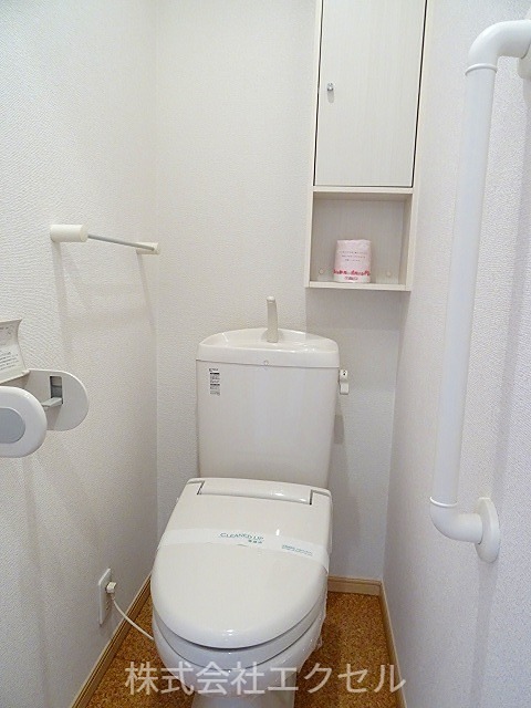 アクティブ3 きれいなトイレです。