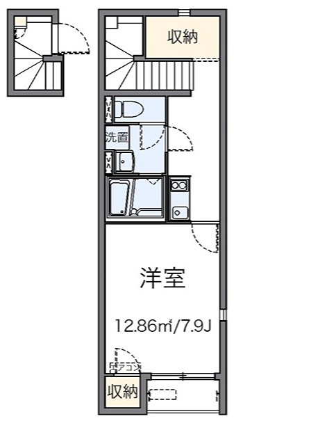 レオネクストWindBell 単身さんにオススメの間取りです。