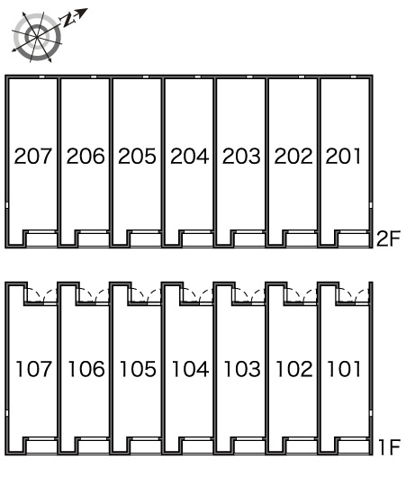 レオネクストWindBell 配置図です。