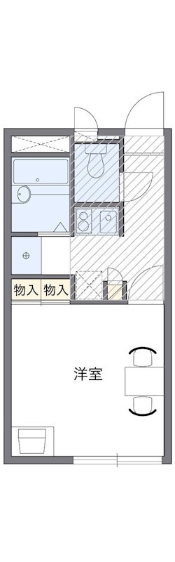レオパレスTAKAKURA 人気のバストイレ別の物件です。