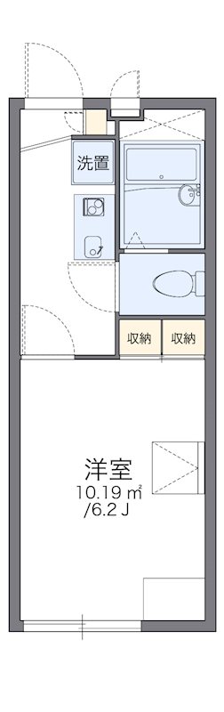 レオパレスＪＥＴＳＫＹ 単身さんにオススメの間取りです。