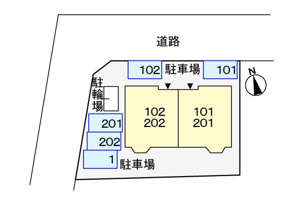 ヴィライースト 見取り図です。