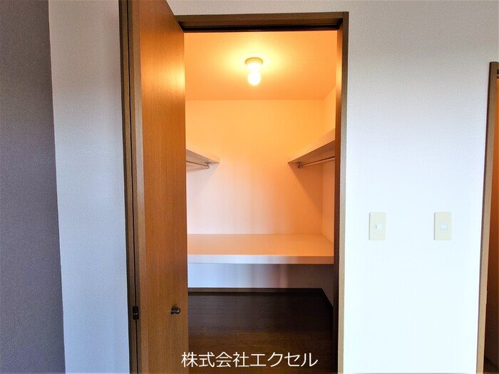 アルカディアＡ 収納スペース豊富です。