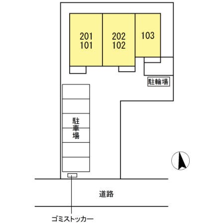 アビータ 配置図。