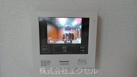 パレスグランディオーサ モニタ付インターホンです。
