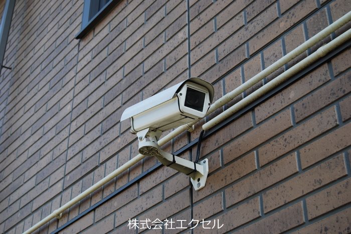 グリーンハイツ 防犯カメラ付