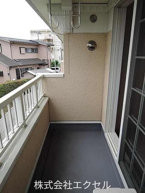 フランフィオーレＢ 南向きのバルコニーです。