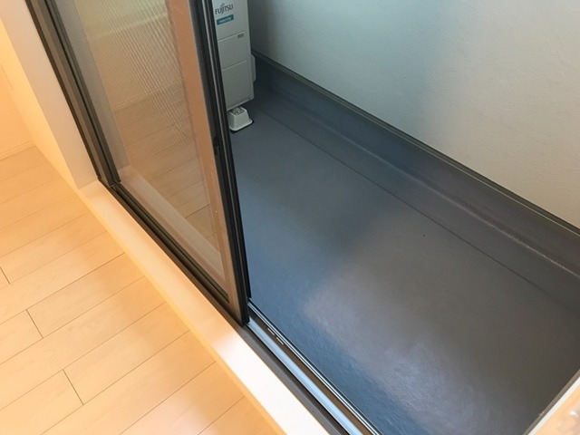 ラジオンあきる野 東向きのベランダです。
