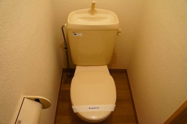 レオパレスビューフレア きれいなトイレです。