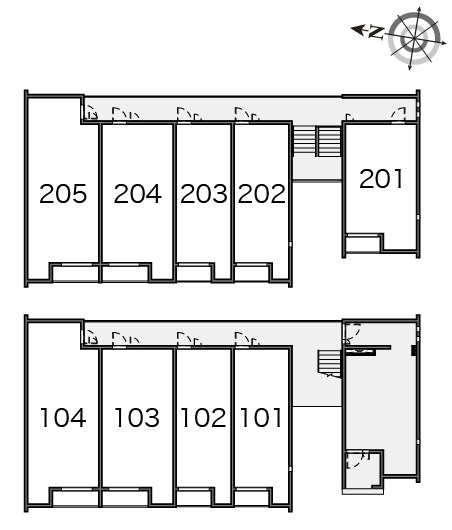 クレイノＫＥＥＰＮＥＸＴ4 区画図です。