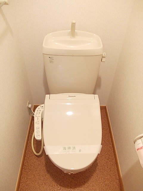 アプローズ きれいなトイレです。