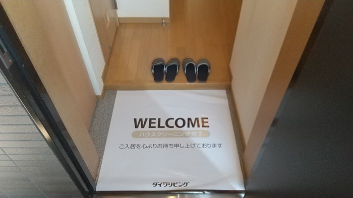 オリゾン立川 シューズボックス完備の玄関です。
