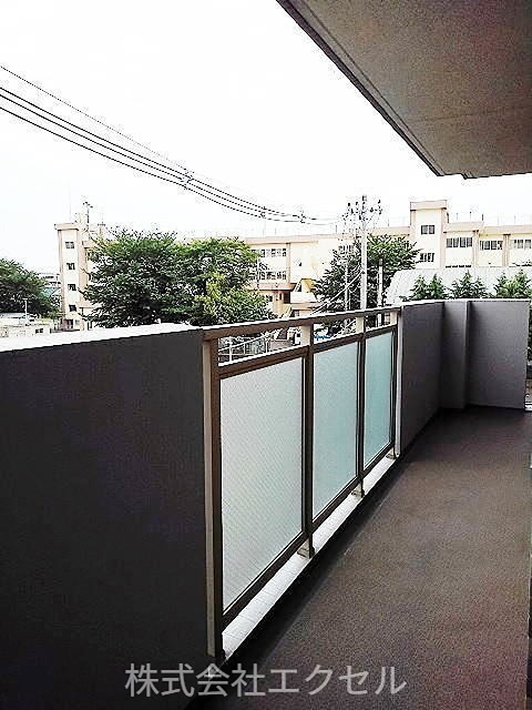 サンパティーク上北台 南向きです。