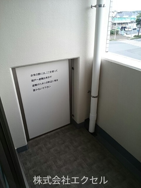 サンリットヴィラ２ 南向きです。