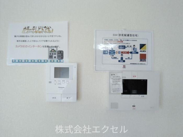 ベルツリー上川原 モニター付きインターホンです。