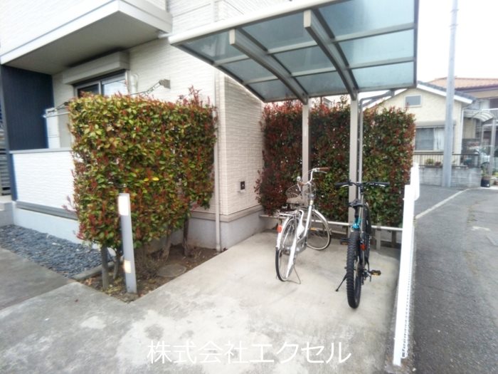 アスケット 駐輪場です。