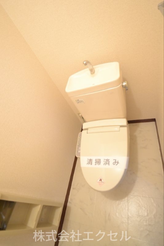 シェモワＡ トイレは清掃済みでとても綺麗です。