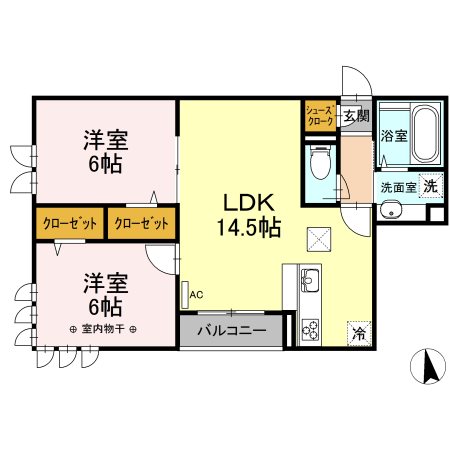 CASAFLORESTA 充実設備の２ＬＤＫ。