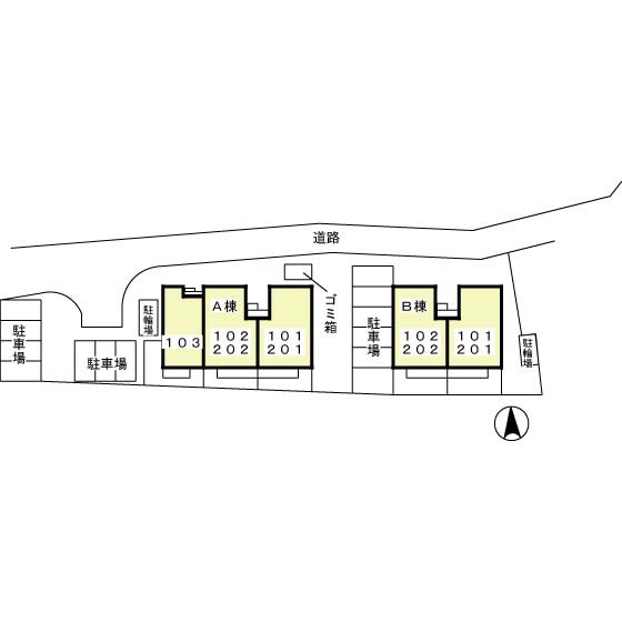 クレストA 配置図です。