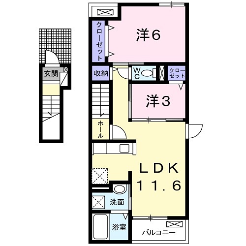 アムール琴３ カップルさん、新婚さんにオススメの２LDKです。
