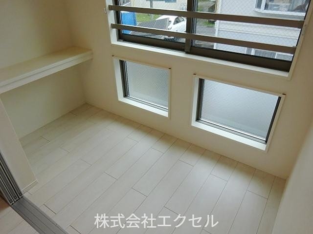 コスモ 南向きです。