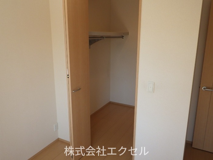 ラメール ウォークインクローゼット完備。