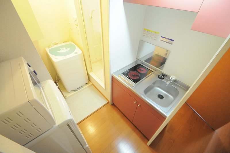 レオパレスエスペランサ分梅 コンロ付きです。