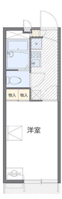 レオパレスK&H 単身さんにオススメの間取りです。