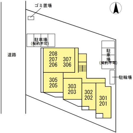 アビリアなごみ 見取り図です。