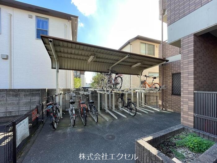 アビリアなごみ 駐輪場です。