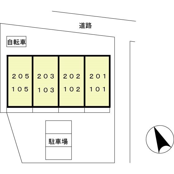 ラフィネ 区画図です。