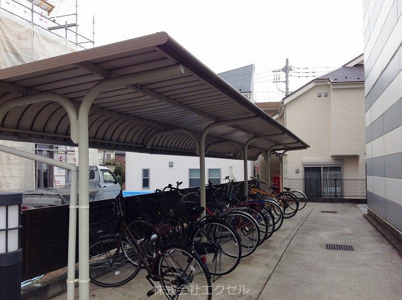 レオパレスＣａｓａＡｖｅｎｕｅ3 駐輪場です。