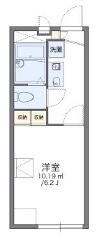 レオパレスルミエール本町 単身者さんにおすすめの間取りです。