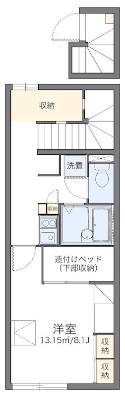 レオパレスＯｔｗｏ 単身さんにオススメの間取りです。