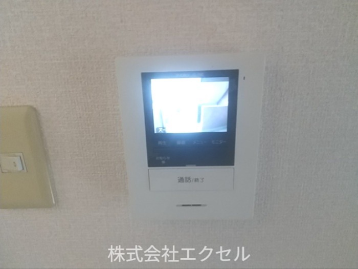 サニーハイツ村野 モニター付きインターホンです。